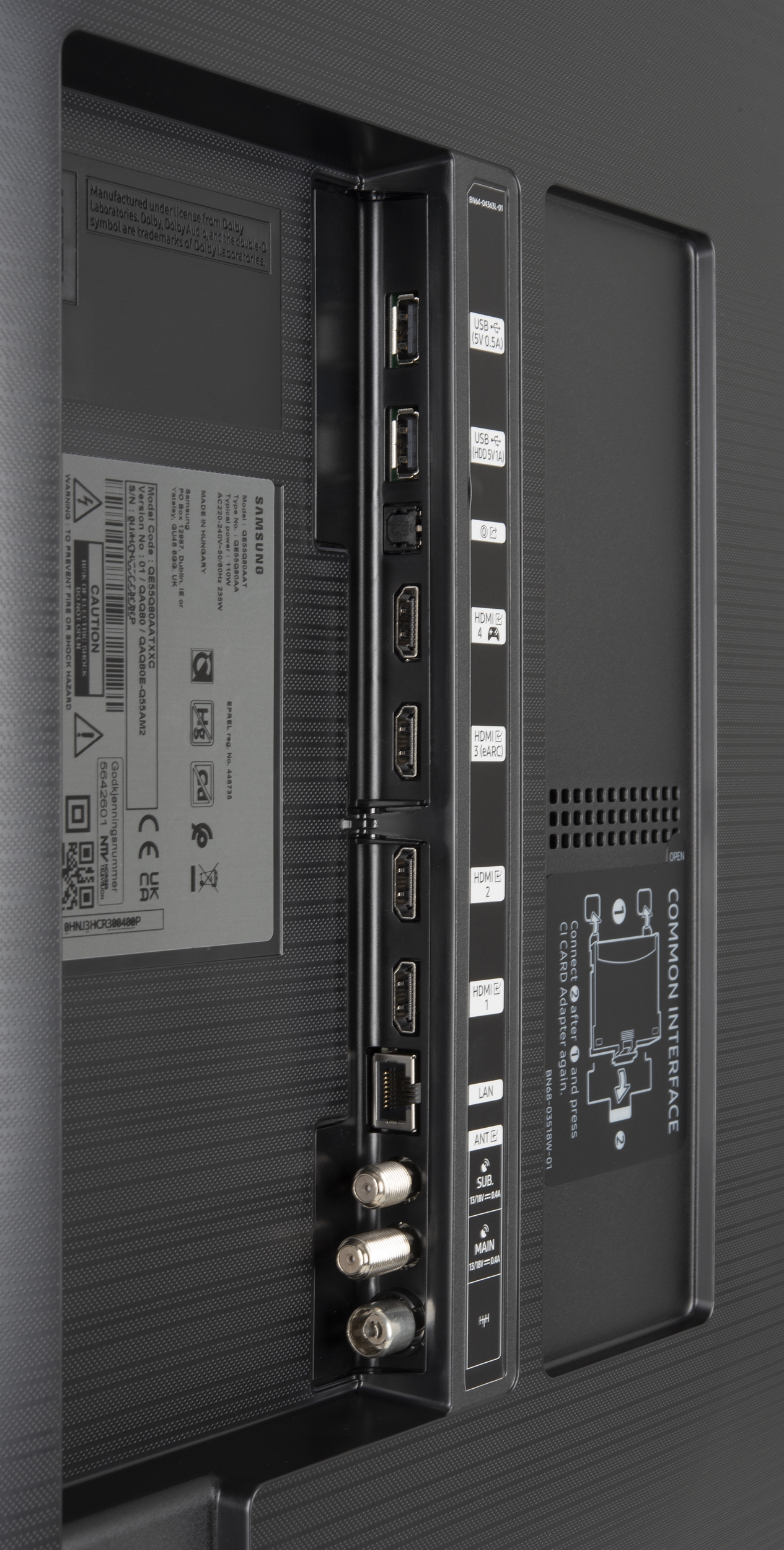 SAMSUNG 55Q80A SAMSUNG 55Q80A