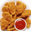 Gordura demais nos empanados de frango