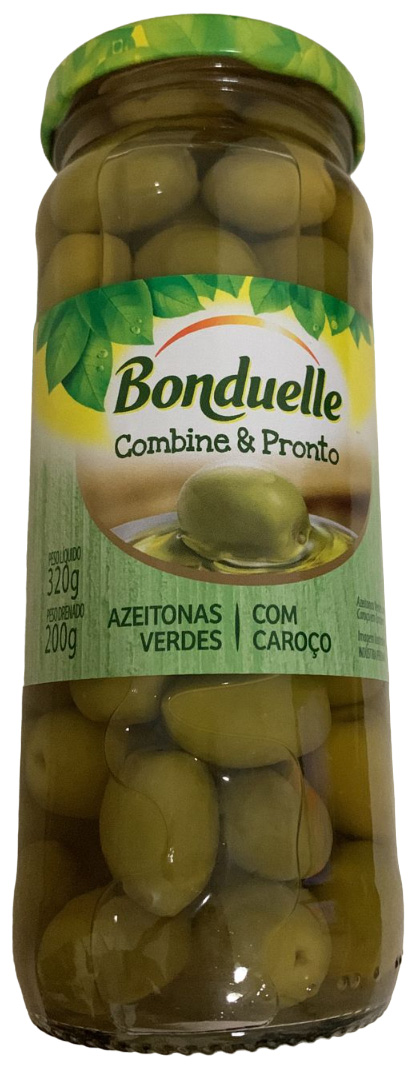 BONDUELLE AZEITONAS VERDES COM CAROÇO BONDUELLE AZEITONAS VERDES COM CAROÇO