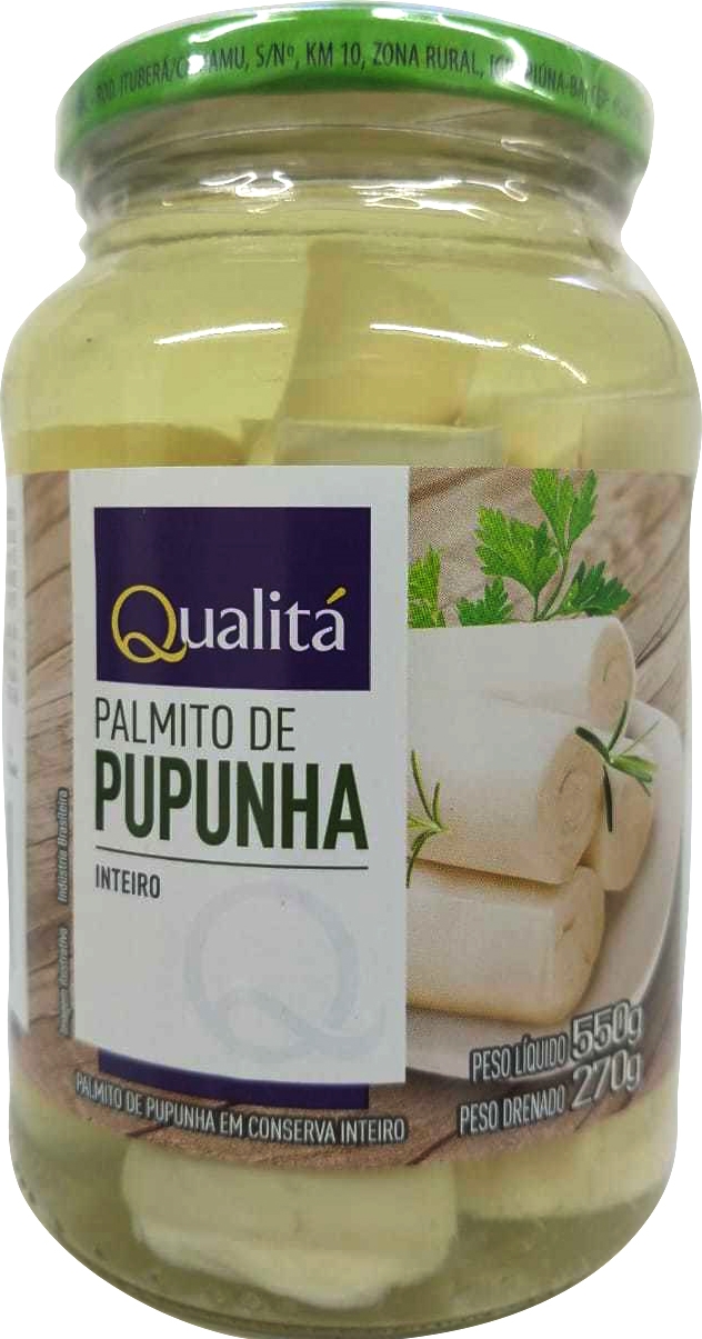 QUALITÁ PALMITO PUPUNHA