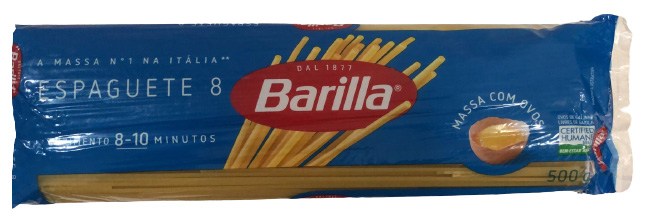 BARILLA MASSA DE SÊMOLA COM OVOS