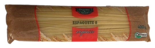 ORGANIC SAUDE NATURAL MASSA DE SÊMOLA SEM OVOS