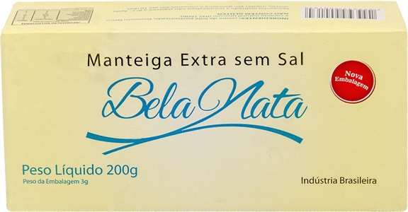 BELA NATA MANTEIGA EXTRA SEM SAL