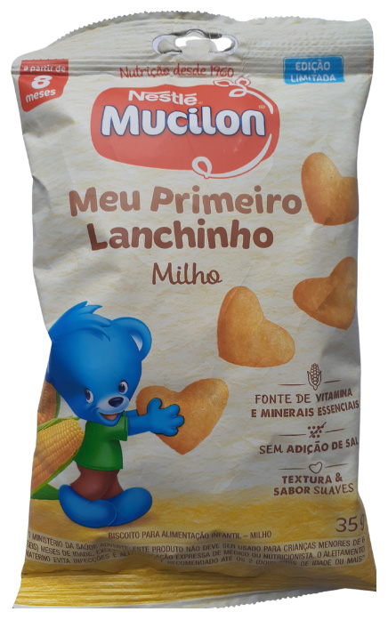 NESTLÉ MUCILON - MEU PRIMEIRO LANCHINHO - MILHO