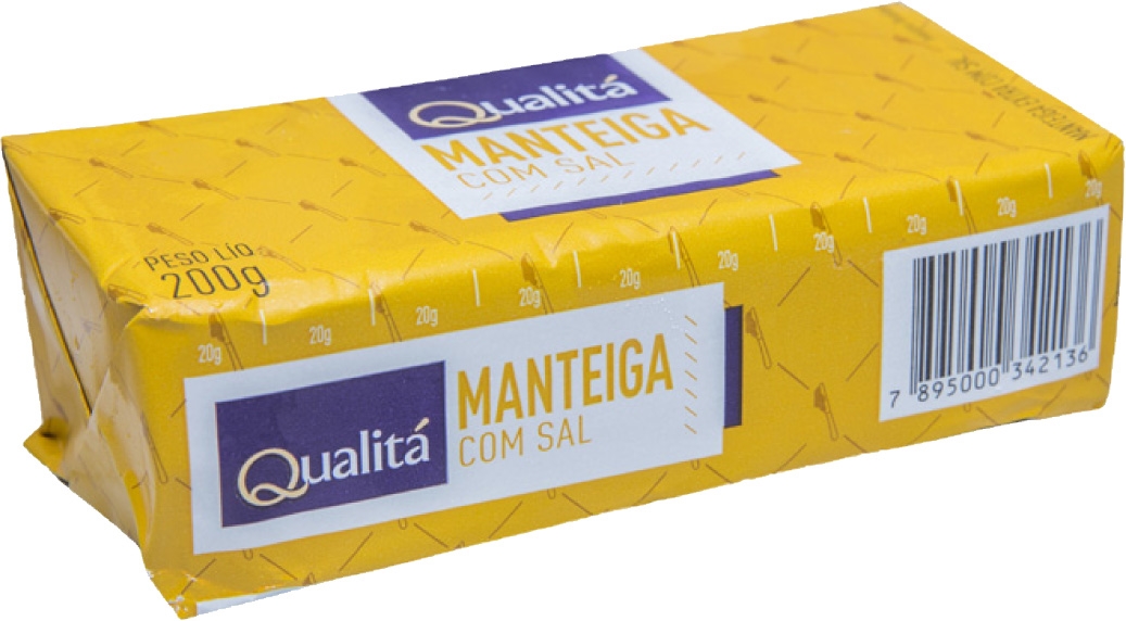 QUALITÁ MANTEIGA EXTRA COM SAL