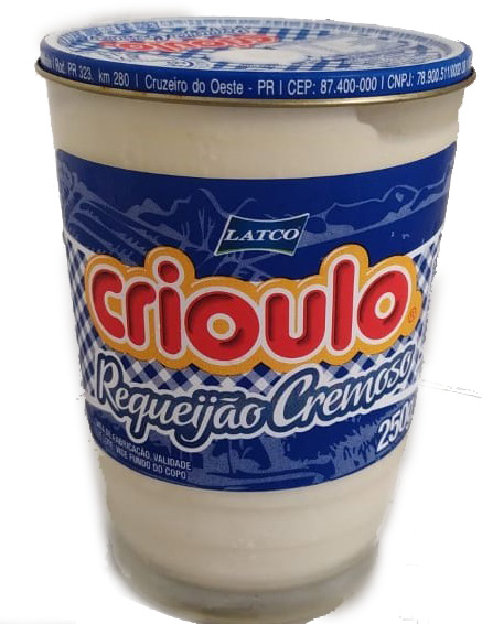 CRIOULO REQUEIJÃO CREMOSO