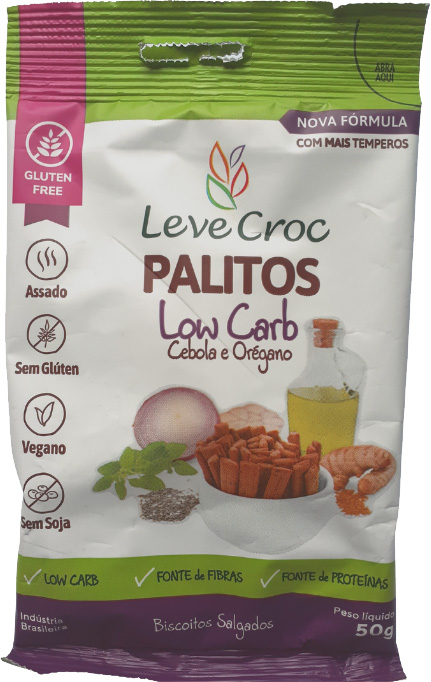 LEVE CROCK PALITOS LOW CARB CEBOLA E ORÉGANO
