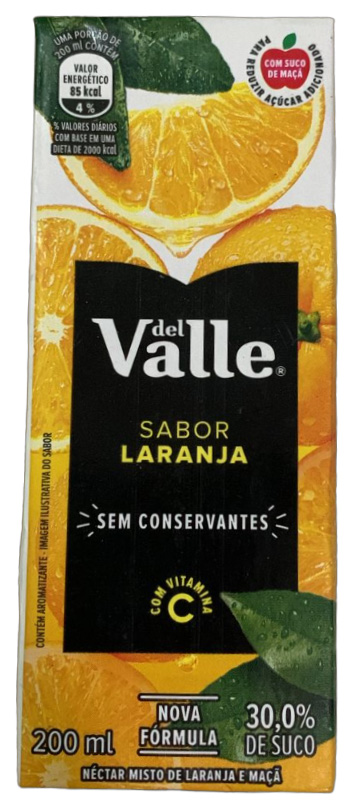 DEL VALLE NÉCTAR MISTO DE LARANJA E MAÇÃ
