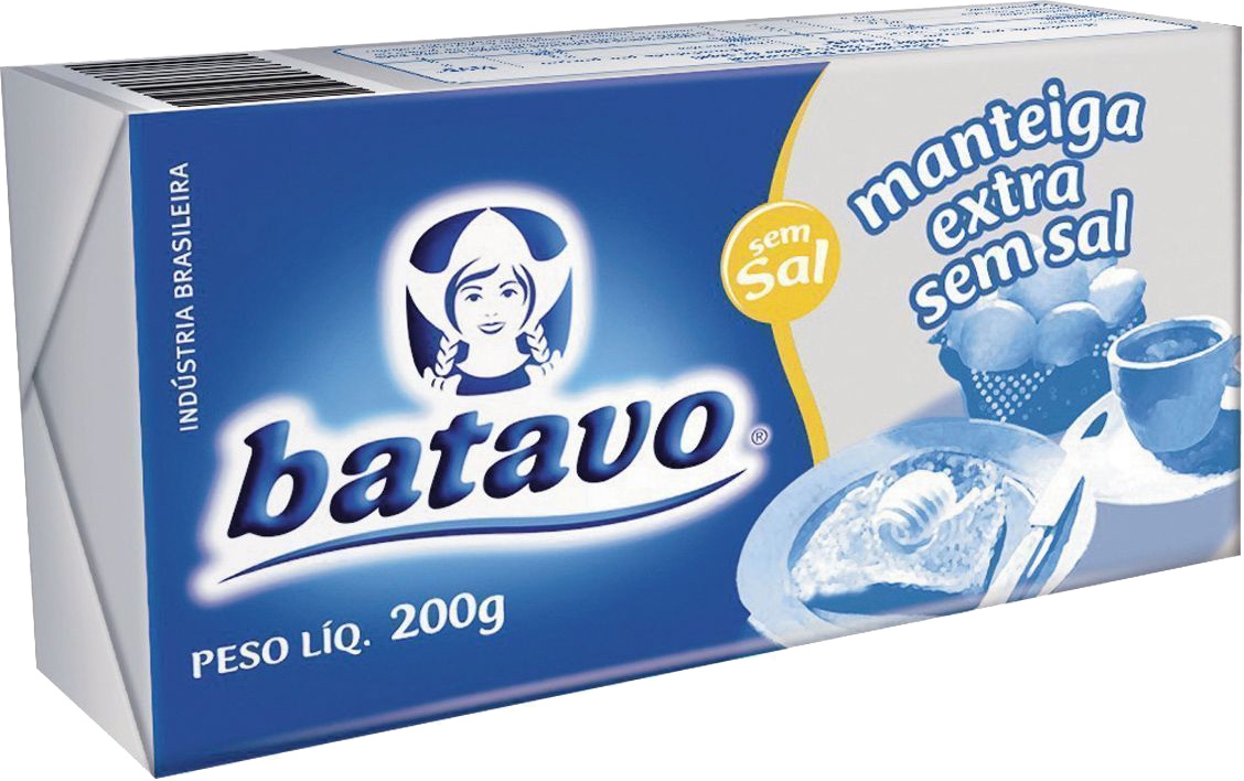 BATAVO MANTEIGA EXTRA SEM SAL
