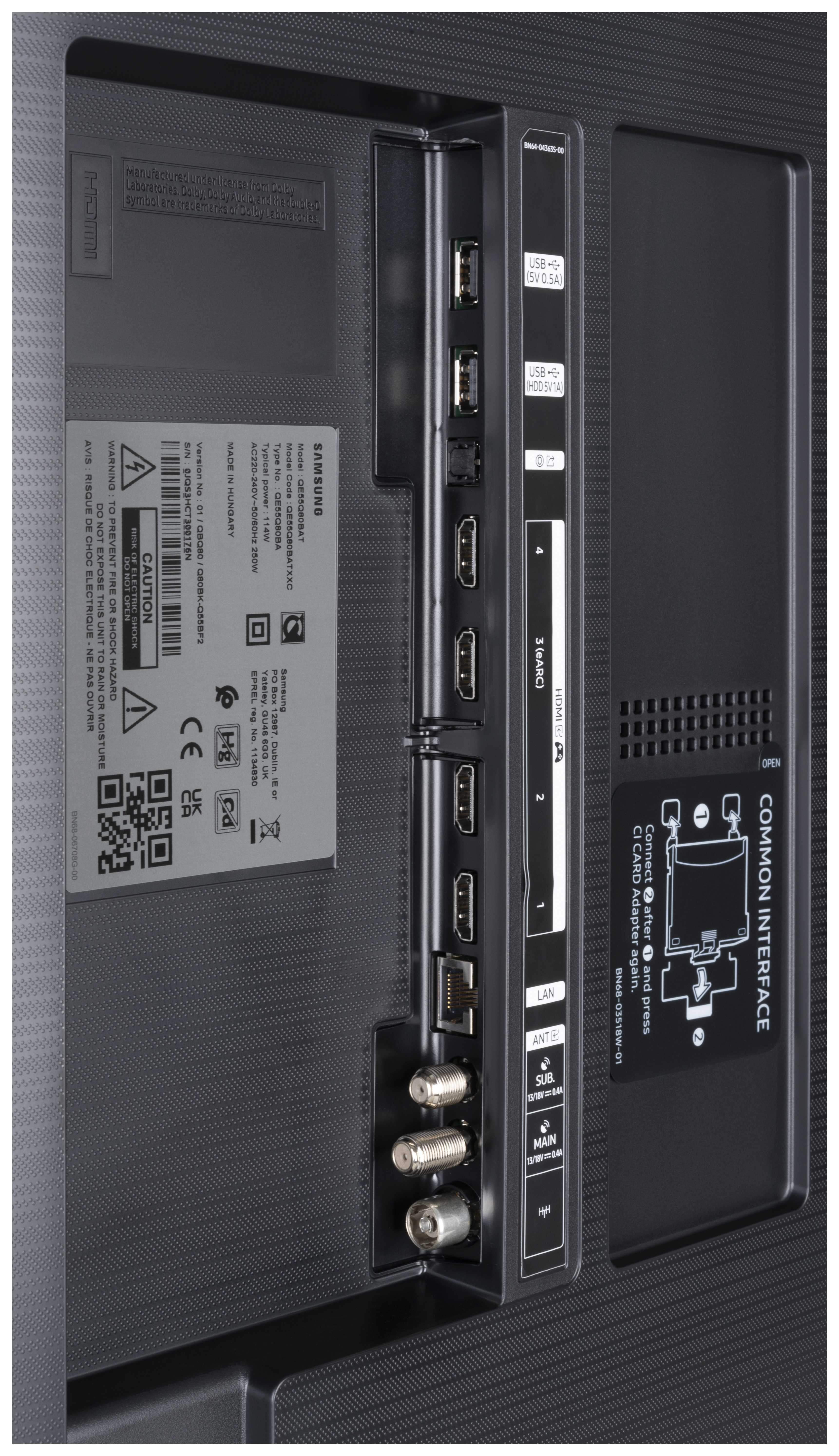 SAMSUNG 55Q80B