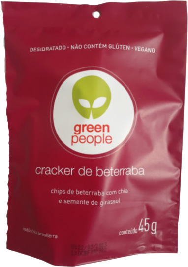 GREEN PEOPLE CRACKER DE BETERRABA
