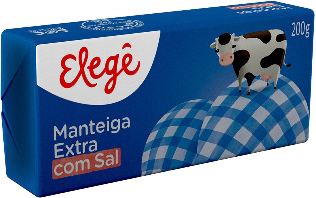 ELEGÊ MANTEIGA EXTRA COM SAL