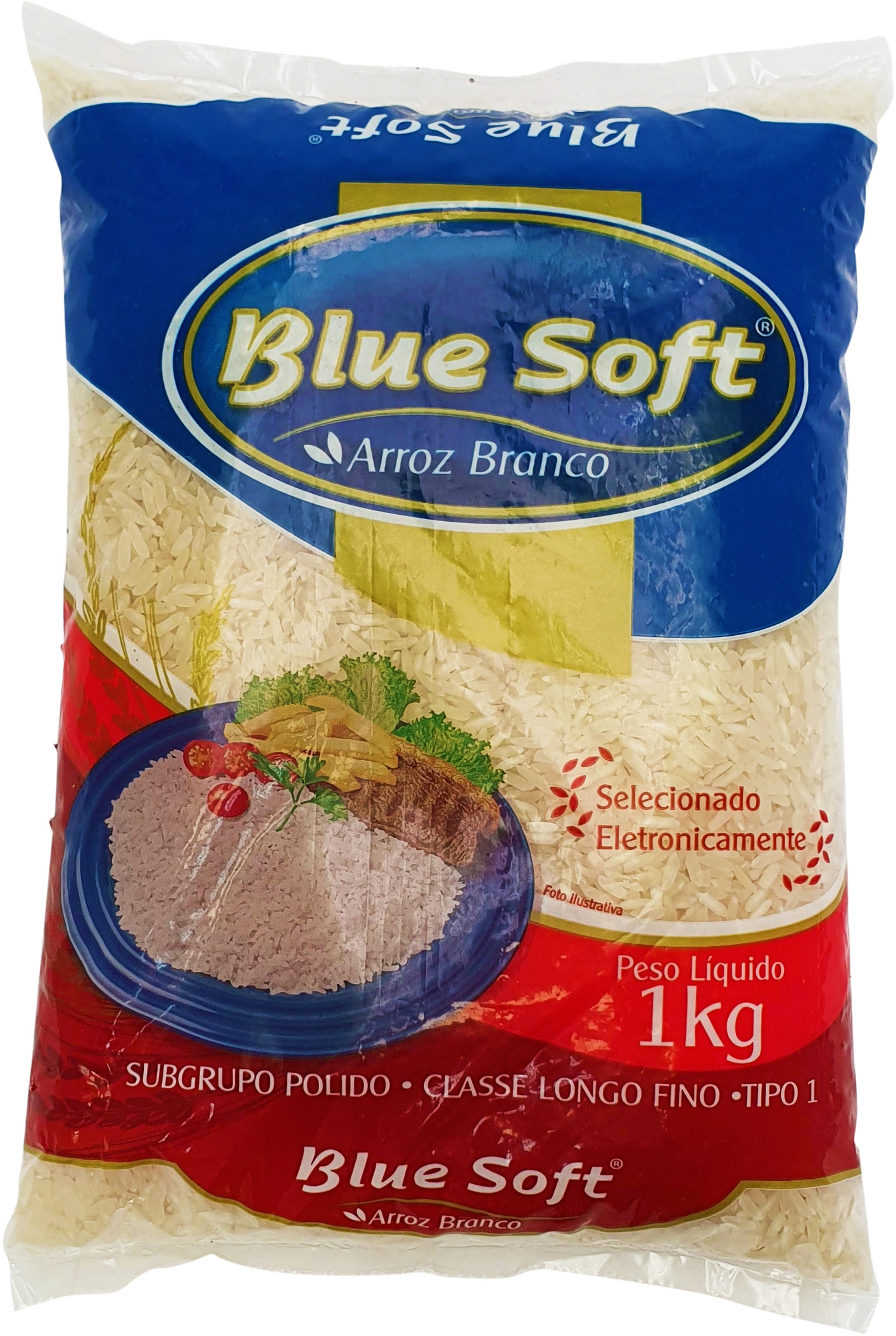 BLUE SOFT ARROZ BRANCO TIPO 1
