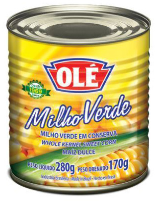 OLÉ MILHO EM CONSERVA