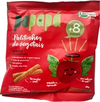 PAPAPÁ PALITINHOS DE VEGETAIS - TOMATE E MANJERICÃO | Teste de Snacks: Veja qual é a melhor marca