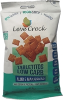 LEVE CROCK TABLETITOS LOW CARB ALHO E MANJERICÃO | Teste de Snacks: Veja qual é a melhor marca