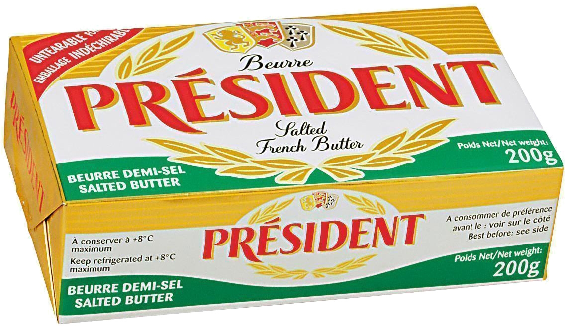 PRÉSIDENT MANTEIGA EXTRA COM SAL