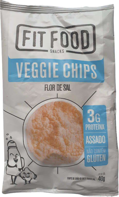 FIT FOOD VEGGIE CHIPS FLOR DE SAL
