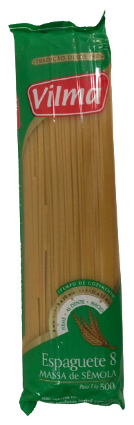 VILMA MASSA DE SÊMOLA SEM OVOS