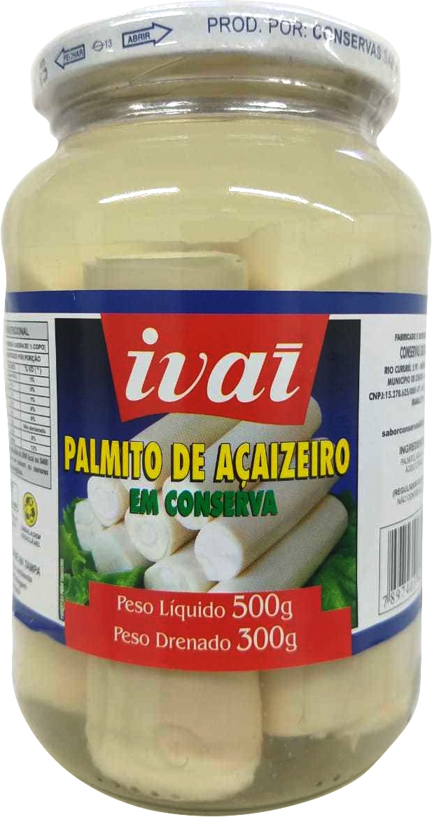 IVAI PALMITO DE AÇAÍ