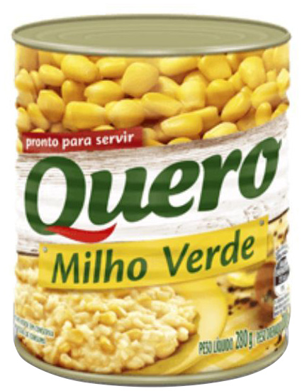 QUERO MILHO EM CONSERVA