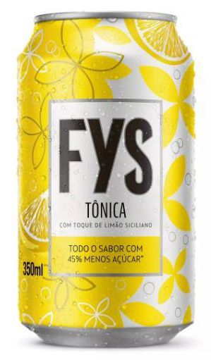 FYS COM TOQUE DE LIMÃO SICILIANO ÁGUA TÔNICA DE QUININO